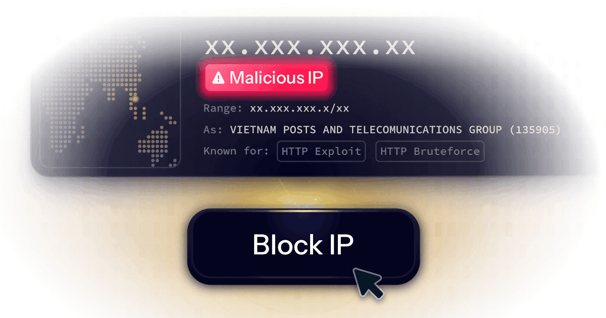 block malicious ip