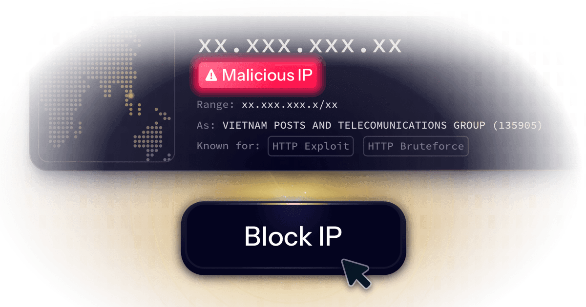 block malicious ip