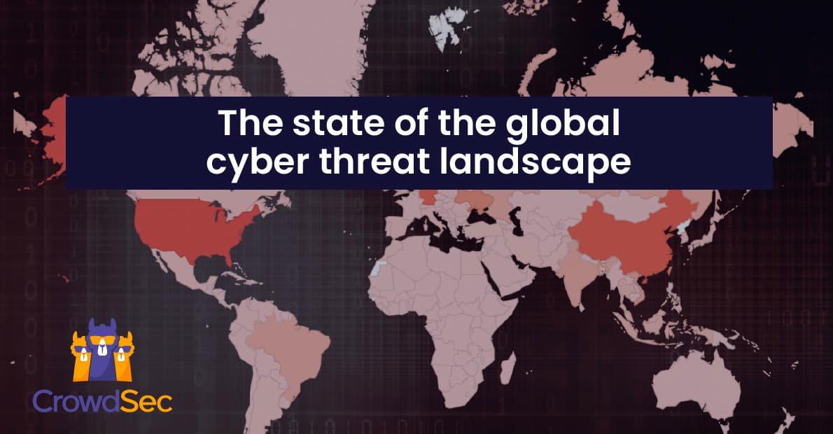 The global cyber threat landscape by the CrowdSec Community