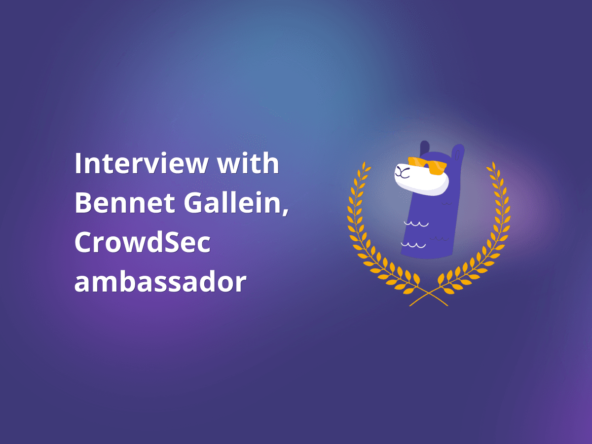 From blocking web crawlers to becoming a CrowdSec ambassador